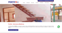Desktop Screenshot of portsol.com.br