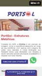 Mobile Screenshot of portsol.com.br